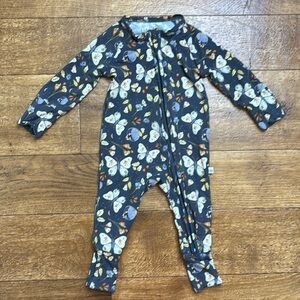 Little Haven Lunar Gardens Bamboo Modal zipper sleeper